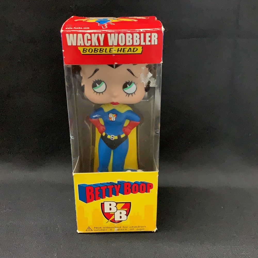 Betty Boop super hero wacky wobbler bobble head